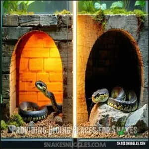 Providing Hiding Places for Snakes Providing Hiding Places for Snakes