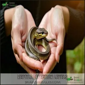 Reptile Affection Levels Reptile Affection Levels