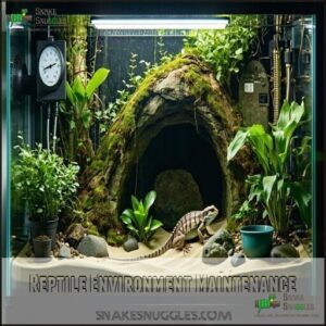 Reptile Environment Maintenance