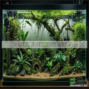 Reptile Terrarium Setup