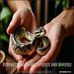 Researching Snake Species and Morphs