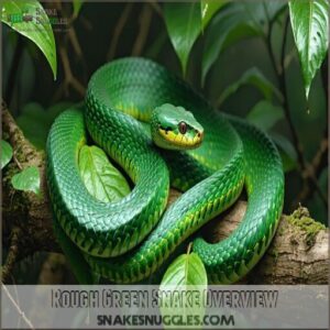 Rough Green Snake Overview