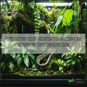 safe plants for boa constrictor