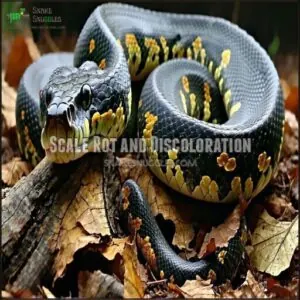 Scale Rot and Discoloration Scale Rot and Discoloration