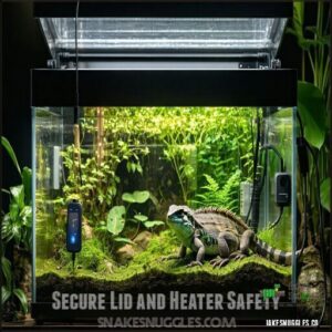 Secure Lid and Heater Safety