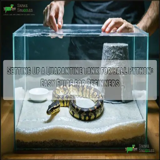 Ball Python Tank Size Requirements: Ideal Habitat Setup Guide