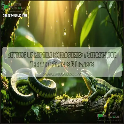 Setting Up Reptile Enclosures: 7 Secrets for Thriving Snakes & Lizards