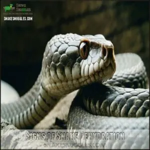 Signs of Snake Dehydration Signs of Snake Dehydration