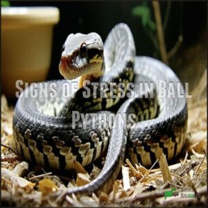 Signs of Stress in Ball Pythons