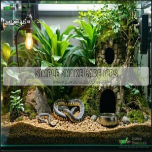 Simple Snake Care Tips