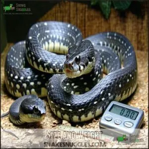 Size and Weight Size and Weight