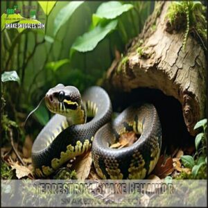 Terrestrial Snake Behavior