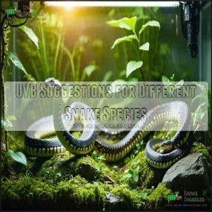 UVB Suggestions for Different Snake Species