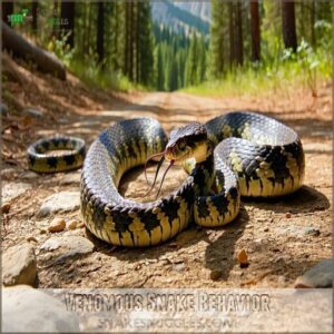 Venomous Snake Behavior