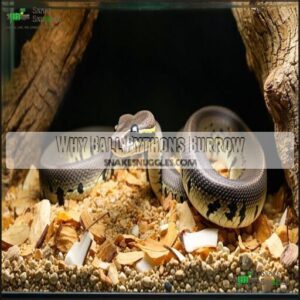 Why Ball Pythons Burrow