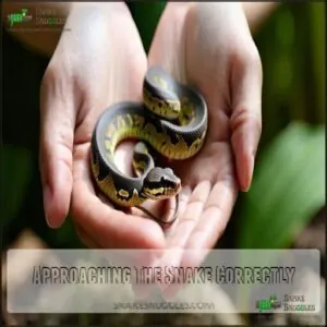 Approaching The Snake Correctly Approaching The Snake Correctly