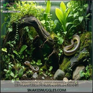 Appropriate Enclosure Sizes