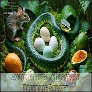 Avoiding Health Issues in Breeding Snakes