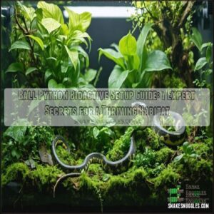ball python bioactive setup guide