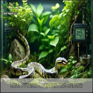 Ball Python Lifespan and Health