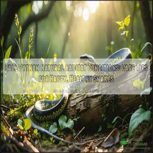 Ball Python Natural Habitat Conditions: Care Tips for Happy, Healthy Snakes