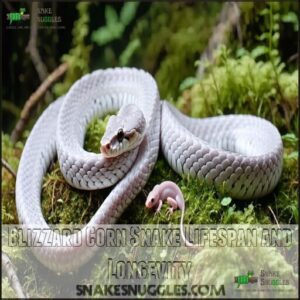 Blizzard Corn Snake Lifespan and Longevity