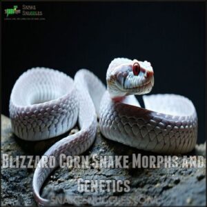 Blizzard Corn Snake Morphs and Genetics