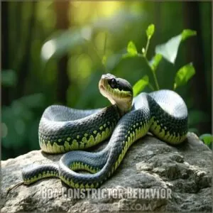 Boa Constrictor Behavior Boa Constrictor Behavior