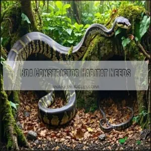 Boa Constrictor Habitat Needs Boa Constrictor Habitat Needs