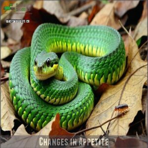changes in appetite