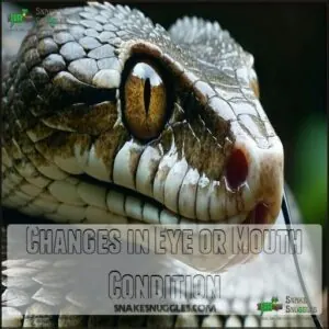 Changes in Eye or Mouth Condition Changes in Eye or Mouth Condition