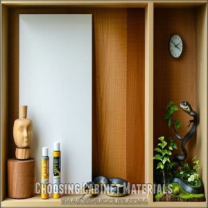 choosing cabinet materials