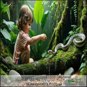 Choosing Small Pet Snakes