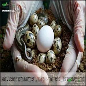 Collecting Eggs With Proper Orientation Collecting Eggs With Proper Orientation