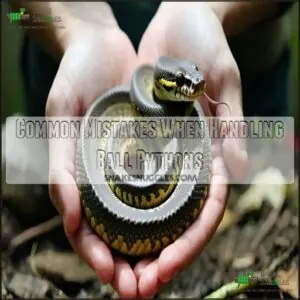 Common Mistakes When Handling Ball Pythons Common Mistakes When Handling Ball Pythons