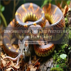corn snake feeding chart