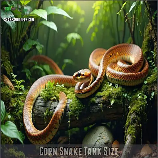 View of Corn Snake Tank Size Requirements: What Your Pet Really Needs (2025)