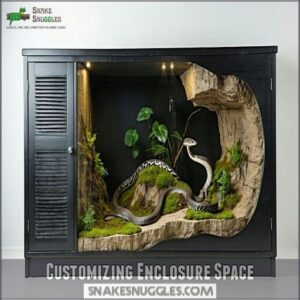 customizing enclosure space