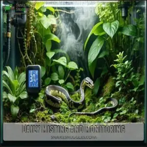 Daily Misting and Monitoring Daily Misting and Monitoring