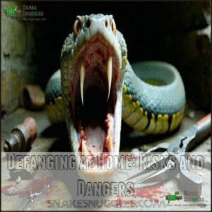 Defanging at Home: Risks and Dangers