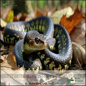 Distinguishing Copperheads From Similar Species Distinguishing Copperheads From Similar Species