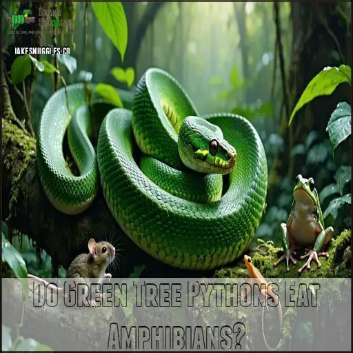 What Do Green Tree Pythons Eat? Surprising Diet of These Emerald Hunters