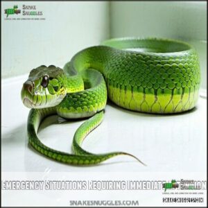 Emergency Situations Requiring Immediate Attention