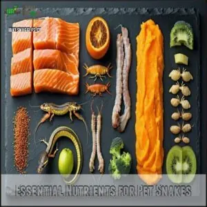 Essential Nutrients for Pet Snakes Essential Nutrients for Pet Snakes
