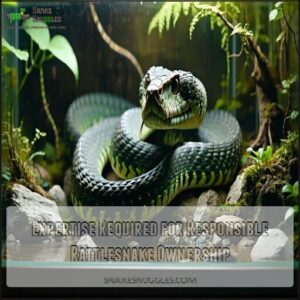 Expertise Required for Responsible Rattlesnake Ownership