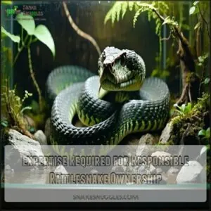 Expertise Required for Responsible Rattlesnake Ownership Expertise Required for Responsible Rattlesnake Ownership