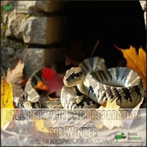 Fall Behavior and Preparation for Winter Fall Behavior and Preparation for Winter