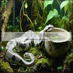 Feeding During Shedding