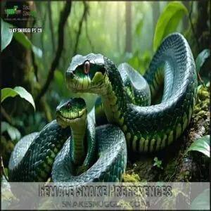 Female Snake Preferences Female Snake Preferences