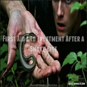 First Aid and Treatment After a Snake Bite First Aid and Treatment After a Snake Bite